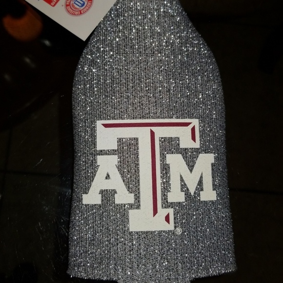 NCAA Texas A&M Aggies 2 bottle koozie with zipper - Picture 2 of 3